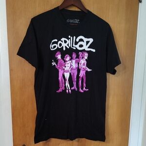 Black and Pink Graphic Tee